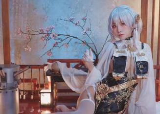 原图下载aqua水淼婚纱，穿上这件衣服，估计你家狗子都得对你刮目相看。