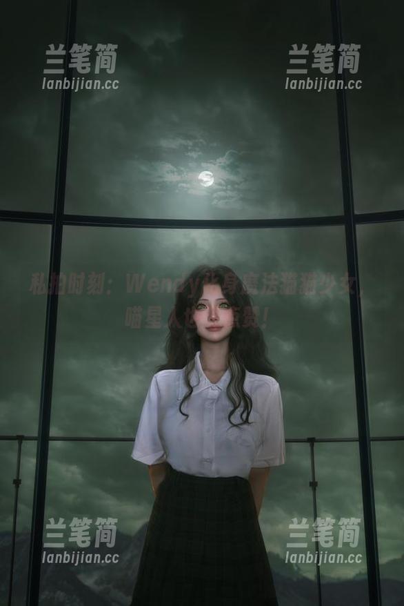 私拍时刻：Wendy化身魔法猫猫少女，喵星人也要点赞！