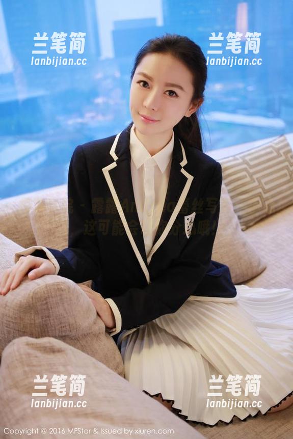 模范学院 - 露露Andrea蕾丝写真：小心，这可能会让你分心哦！
