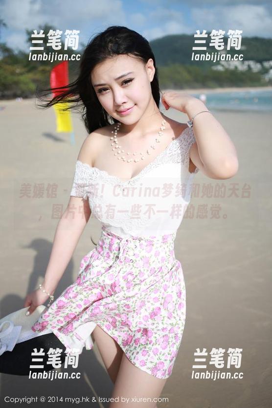 美媛馆 - 更新！Carina梦绮和她的天台，图片中总有一些不一样的感觉。