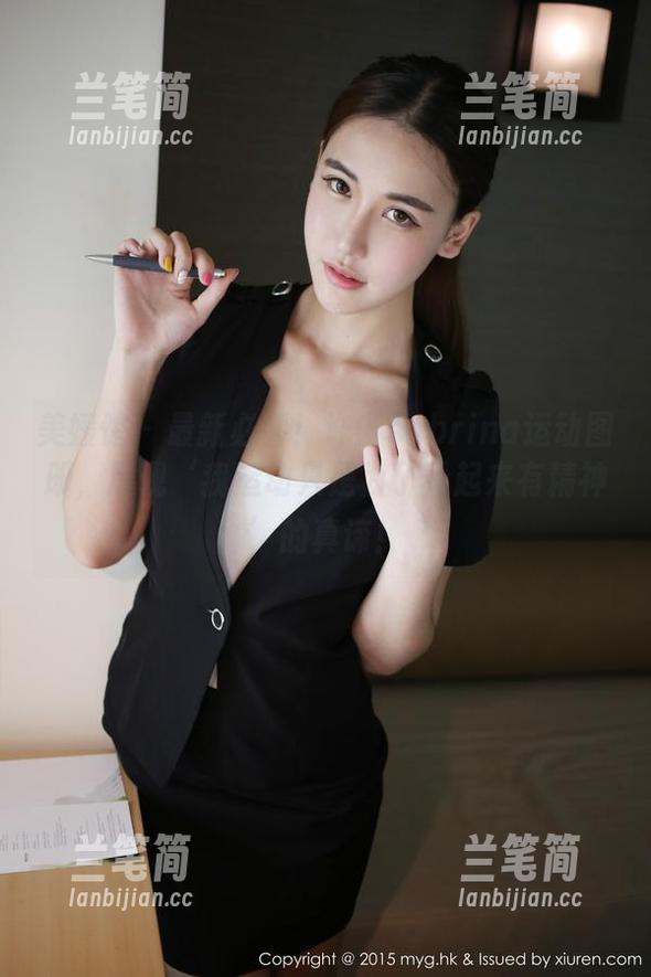 美媛馆 - 最新必看！许诺sabrina运动图册，展现‘我运动只是为了看起来有精神’的真谛！
